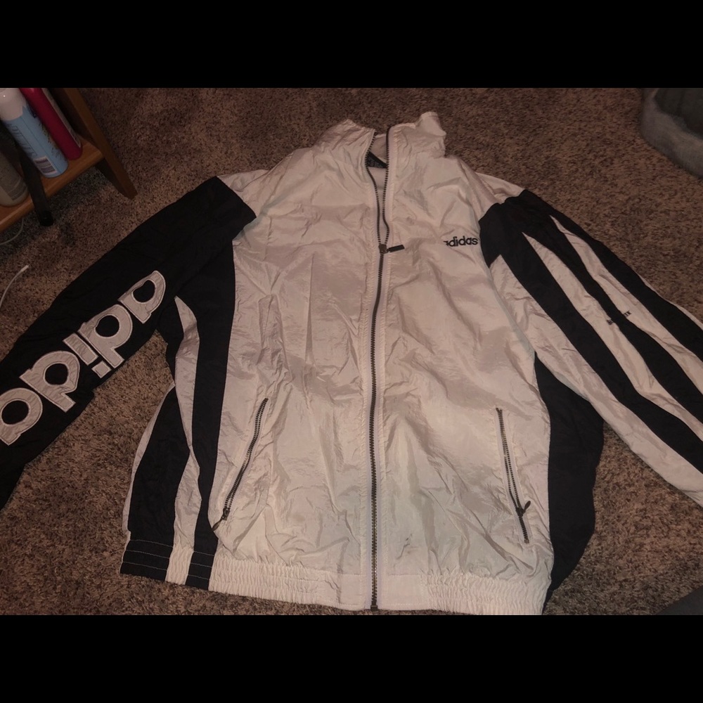 vintage adidas windbreaker